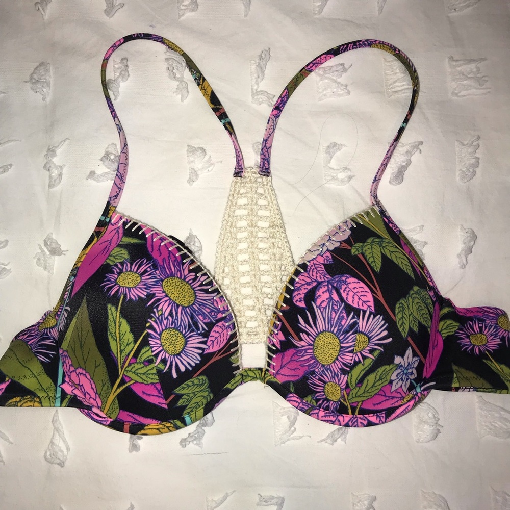 Victoria’s Secret floral bathing suit top